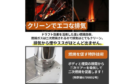 SP-1 ロケットストーブBonflame　収納ケースセット