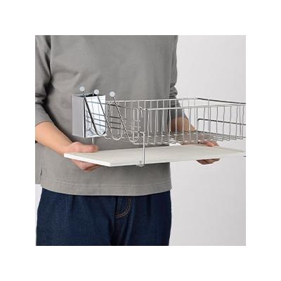 ふるさと納税 三条市  水切りラック(置きタイプ) コンパクト 吸水トレイで水捨て不要【016P056】 |  | 03