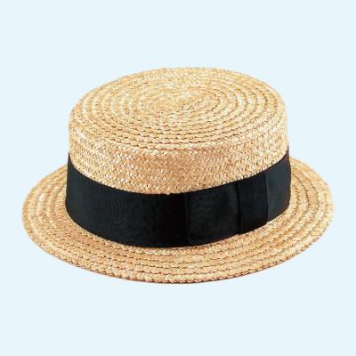 ふるさと納税 春日部市 春日部市伝統工芸品 田中帽子店 麦わら ハンス 鬼麦カンカン帽 頭囲60cm(UK-H048-L)