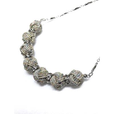 ふるさと納税 伊賀市 組紐ネックレス 　ロンデル　八千代銀　伊賀市 |  | 02