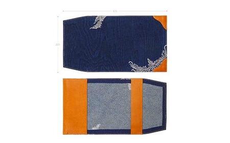 【WOOD DENIM】ノートカバー［A5：刺繍バージョン］