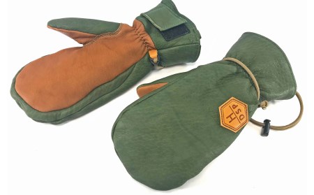 スキーグローブ 　ミトン　グリーン　M　