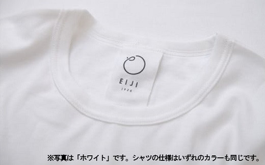 【XLサイズ】 EIJI T－SHIRT クルーネック ブラック _SM14-6 服 Tシャツ ティーシャツ 国産 日本製 大阪府 阪南市
