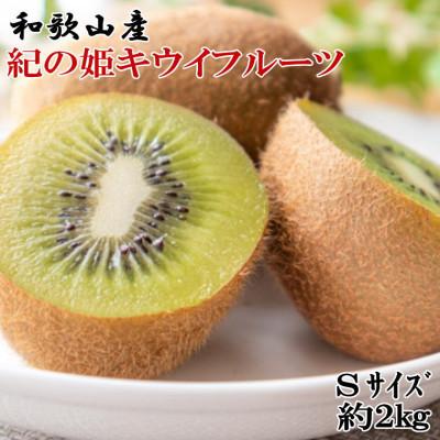 ふるさと納税 紀の川市 和歌山県産紀の姫キウイフルーツ約2kg(Sサイズ)・秀品