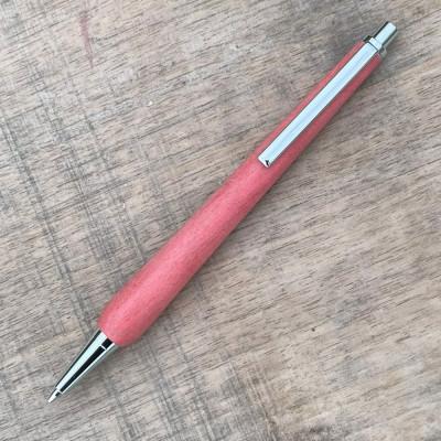 ふるさと納税 大川市 Slim 木軸シャープペンシル(ピンクアイボリー)0.5mm