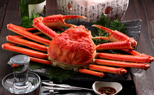 【蒸し】松葉ガニ 500g タグ付