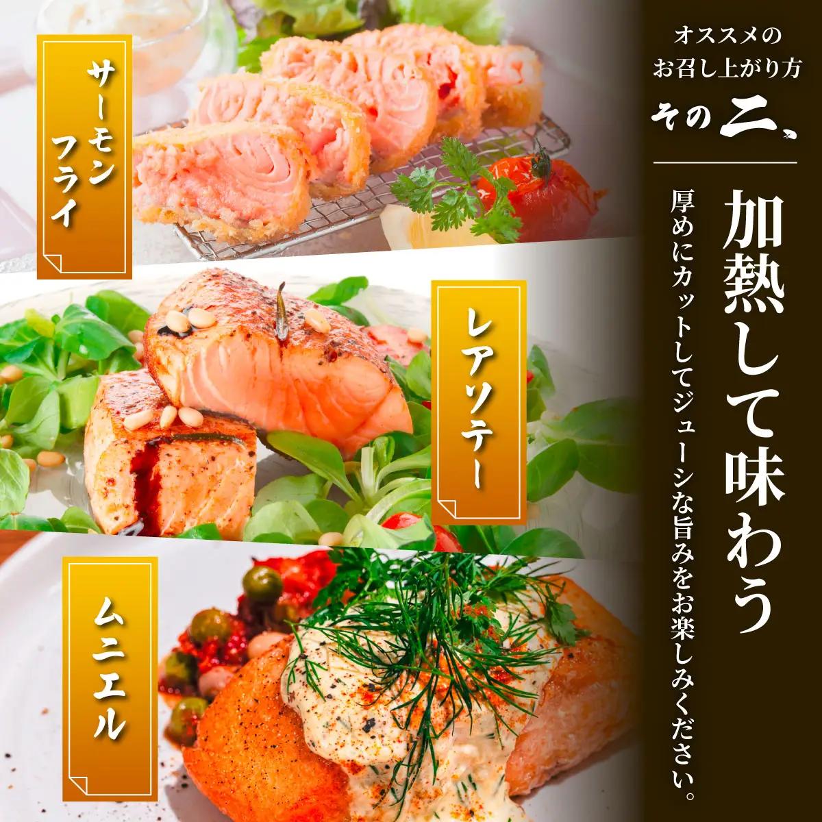 「陸上養殖」 北海桜サーモン ブロック 500g 冷凍 国産 北海道産 道産 松前産 トラウト サーモン 鮭 生鮭 刺身用 お刺身 生食用 柵 カルパッチョ サーモン丼 漬け丼 産地直送 お取り寄せ 