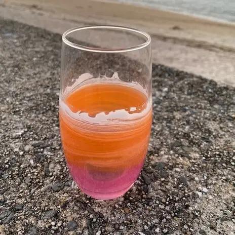 【福岡市】オーシャングラス 1個 420ml【カラー選択可】 ピンク系