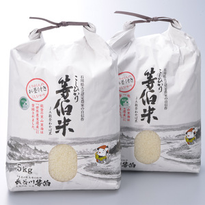 令和7年産 等伯米こしひかり10kg(5kg×2袋) | 米 ※2026年6月～発送
