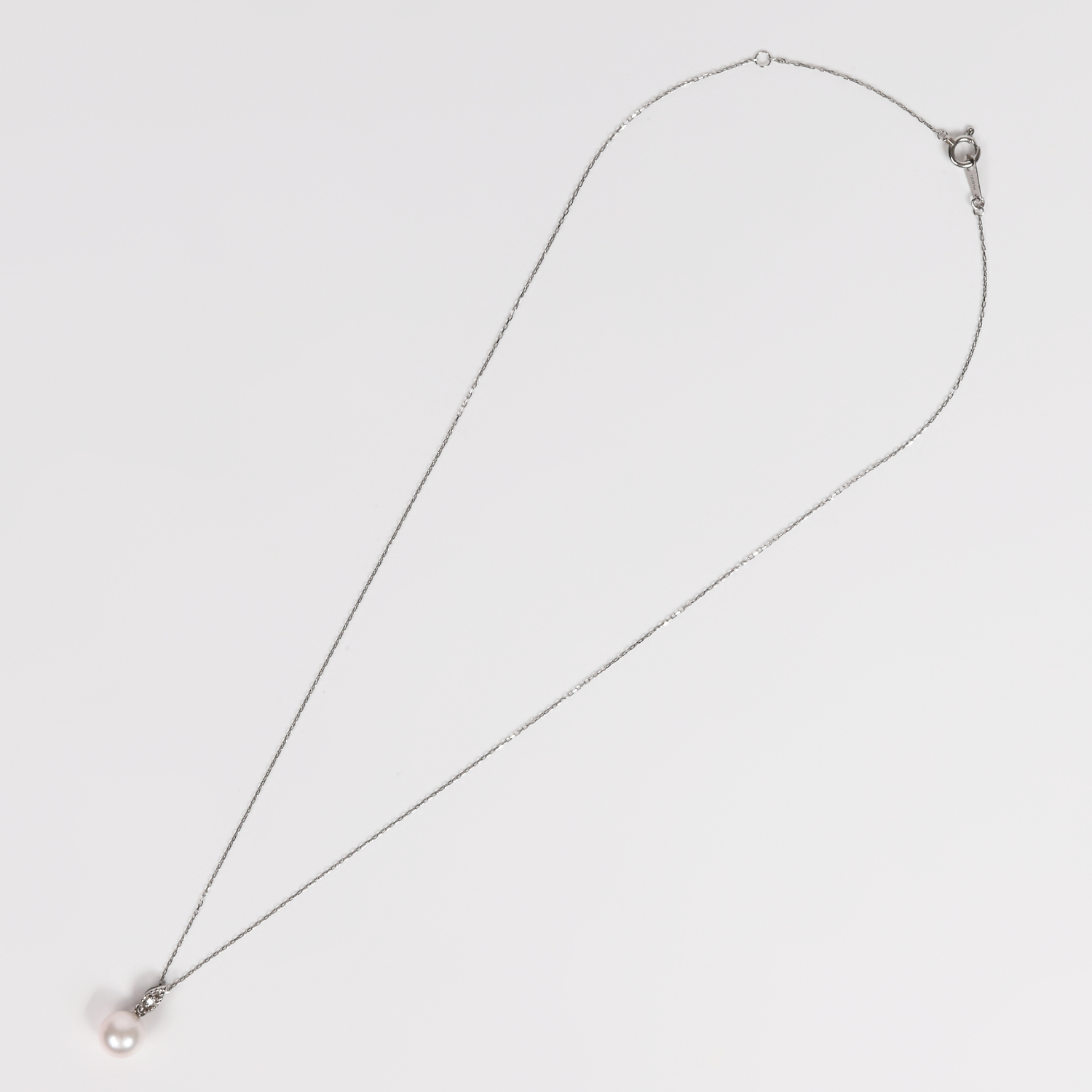 1784　プラチナあこや本真珠ダイヤモンドペンダント　マーキース  あこや真珠 本真珠 伊勢志摩　伊勢市 アクセサリー フォーマル カジュアル ジュエリー プラチナ ダイヤモンド 綺麗 ギフト お洒落 マーキース