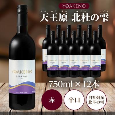 ふるさと納税 笛吹市 山梨県 YOAKENO天王原北杜の雫 750ml×12本 赤ワイン 辛口 モンデ酒造 笛吹市 |  | 03