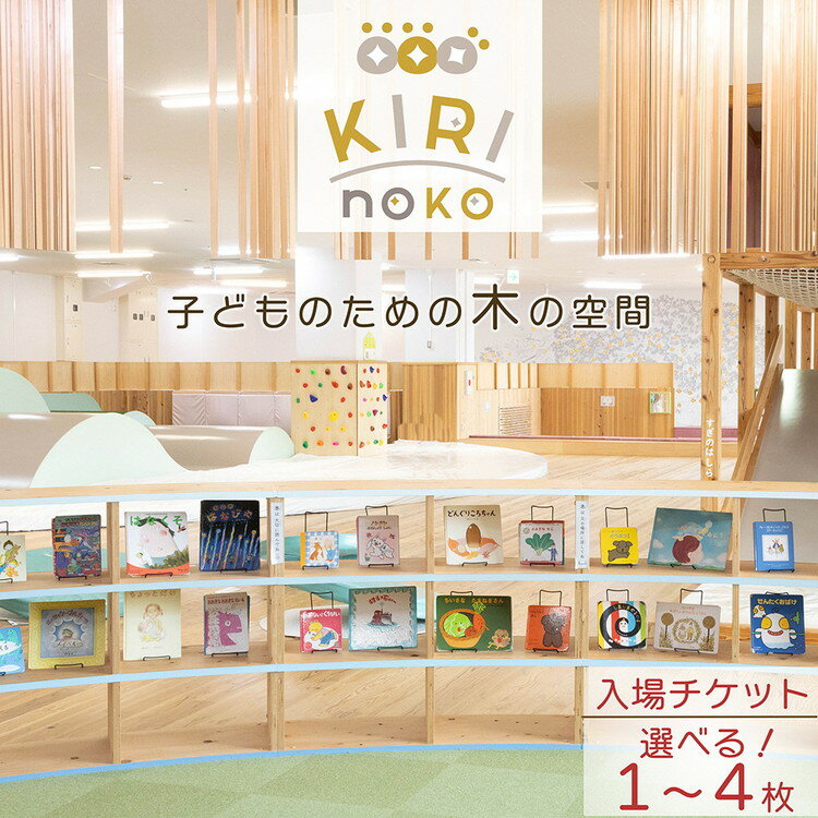【ふるさと納税】自然を感じる遊び場【KIRI no KO】入場券1枚～4枚《屋内 館内 施設利用 チケット パス 子ども 家族 親子 キッズ 幼児 未就学 関西 京都 きりのこ キリノコ》