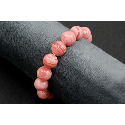 ふるさと納税 忠岡町 インカローズ/ロードクロサイト「薔薇色の人生」天然石/半貴石 ブレスレット |  | 01