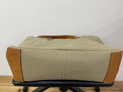 御影屋 松右衛門帆 コンビトート yellow brown 【ファッション バッグ 兵庫県 高砂市】