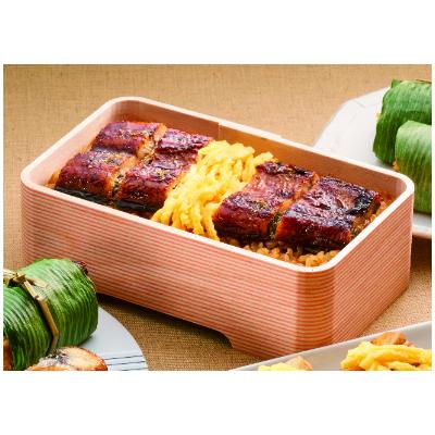 ふるさと納税 柳川市 観光動画付き うなぎのセイロ蒸し1食(320g)+炙りうなぎむすび2個