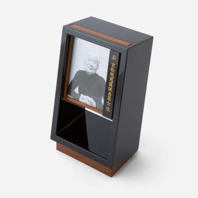 ふるさと納税 彦根市 彦根仏壇 モダン 自由壇 (フリーダン)ほとり 黒 |  | 01