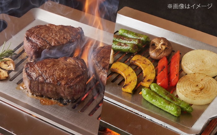 極上の焼き目で本格焼肉。キャンプ・BBQで歪まない極厚グリル