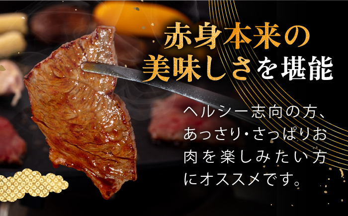 【全2回定期便】壱岐牛 赤身 焼肉用 400g《壱岐市》【中津留】 赤身 焼肉 BBQ 牛肉 [JFS078]