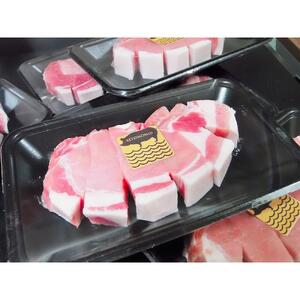 廿日市市の岡村養豚場産「瀬戸もみじ」のトンテキ焼セット