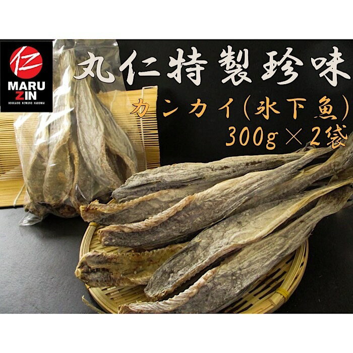 【ふるさと納税】[北海道根室産]懐かしの味 こまい(カンカイ)300g×2袋セット A-50001