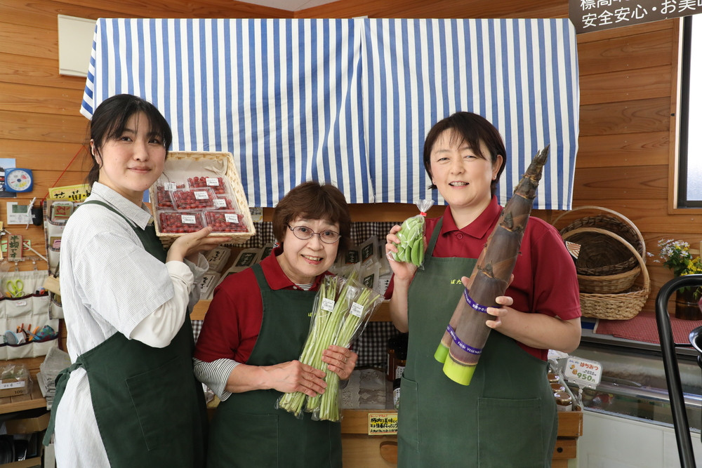 農家さんが丹精込めて育てた農産物を大切にお届けします。