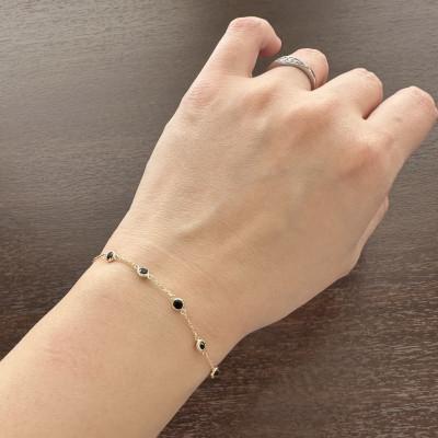ふるさと納税 松山市 K10 オニキスブレスレット