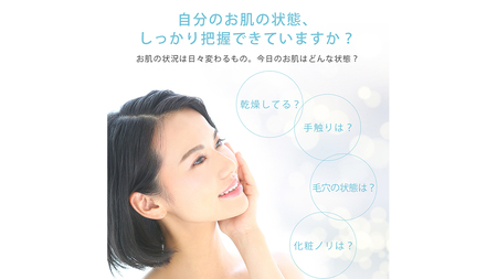 【 ギフト対応 】 美ルル スキンチェッカー USB ＜ belulu Skin Checker USB ＞ スキンチェッカースキンチェッカー 肌水分チェッカー 水分 油分 リニューアル ギフト 肌質