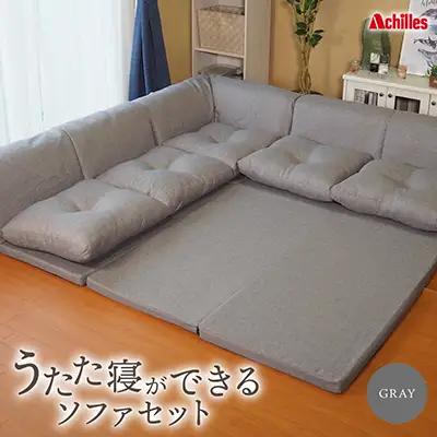 ソファ ラグ セット グレー 日本製 ソファ