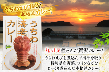 海鮮 カレー うちわ海老 カレー 180g 2個 6回 定期便 [平戸さくら水産 長崎県 平戸市 hr42bgy420296]