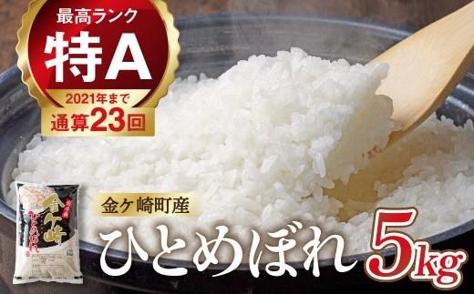 【6月中旬発送】令和7年産 ひとめぼれ 5kg 白米 岩手ふるさと米 米 小分け 袋 ｜ お米 コメ 5キロ 災害 備蓄 防災セット 非常食 白飯 ごはん 炊飯 レトルト カレー いわて ブランド米 東北 岩手県 金ケ崎町