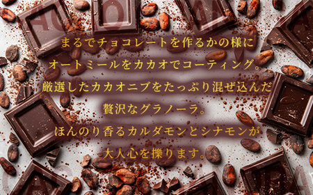 グラノーラ カカオ FRUCTUS 250g | グラノーラ 朝ごはん