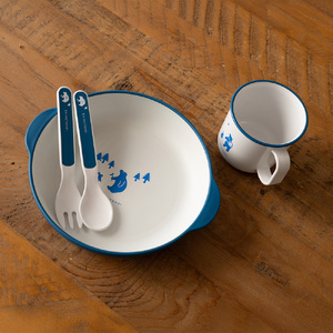 知床トコさんテーブルウェアシリーズ　キッズセット　ブルー