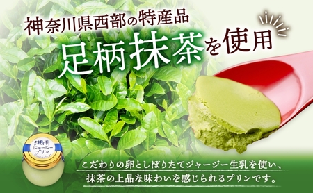 ドミネジョワ 湘南ジャージープリン 足柄抹茶 5個入り ジャージープリン プリン 抹茶プリン デザート スイーツ 甘味 瓶詰め 冷蔵菓子 ジャージー乳 お取り寄せ お取り寄せスイーツ 贈答品 送料無料