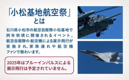 2025年小松基地航空祭普通車駐車券（スカイパークこまつ翼）とレンタサイクル1dayパス1台分（スカイパークこまつ翼での受け渡し）