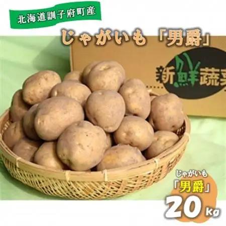 【先行受付　10月下旬以降発送】佐藤農場のじゃがいも「男爵」20kg【配送不可地域：離島・沖縄県】【1097715】