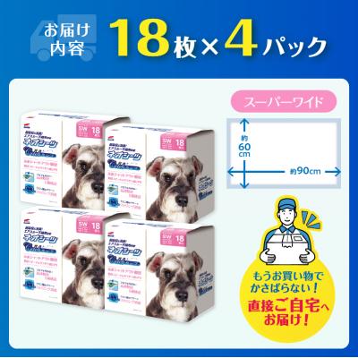 ふるさと納税 富士市 ネオシーツセレブ スーパーワイド ペットシーツ 18枚×4袋 [sf002-558] |  | 02