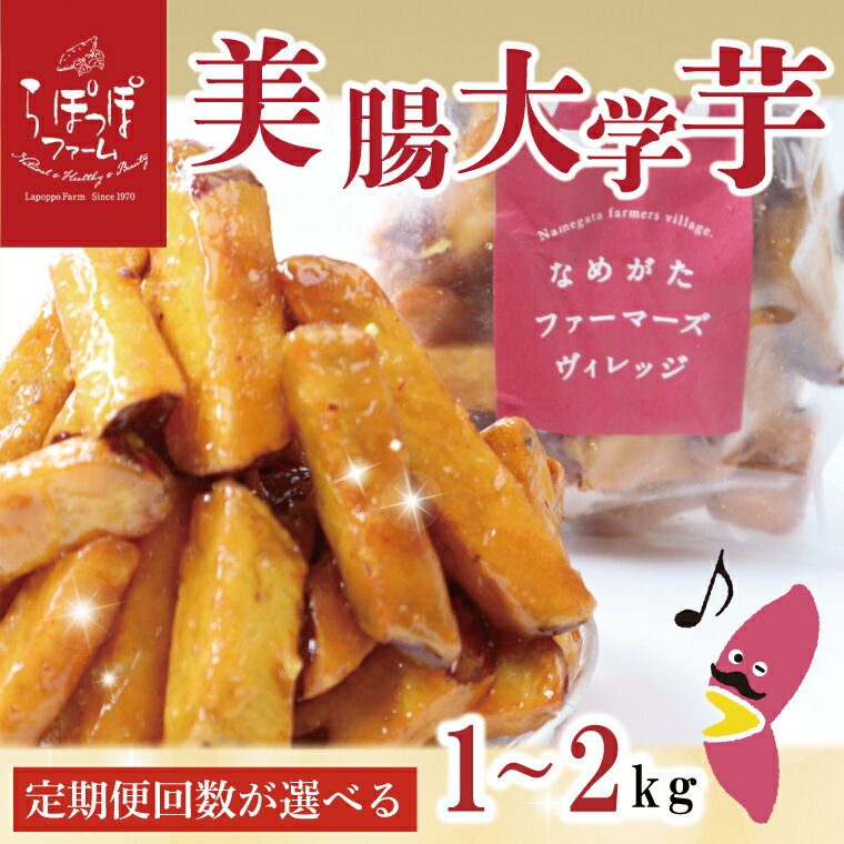 【ふるさと納税】【選べる内容量・回数】らぽっぽファーム【工場直送】美腸大学いも｜CQ-67