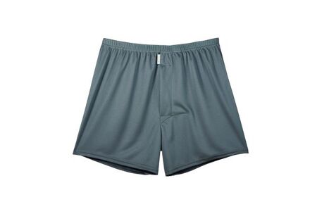 メンズ 下着 ショートトランクス 無地 Lサイズ 2枚セット （09 Navy）（11 Gray） 締め付け感の無い/専用BOX付き ZIVANE / アンダーウェア