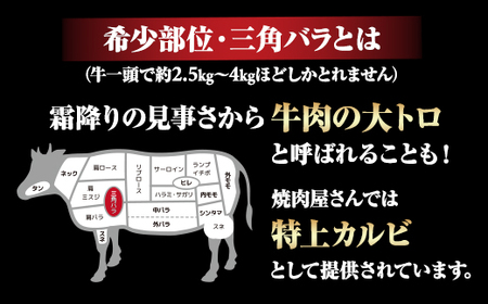 三角バラ肉入り！佐賀牛焼肉セット（カルビ・ロース×900g）つるや食品 D400-006