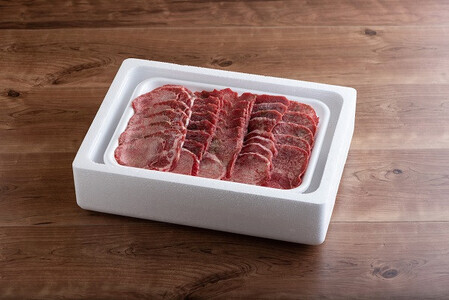 【2026年3月発送】牛タン 薄切り 150g 小分け 大丸屋 | 02102-202603