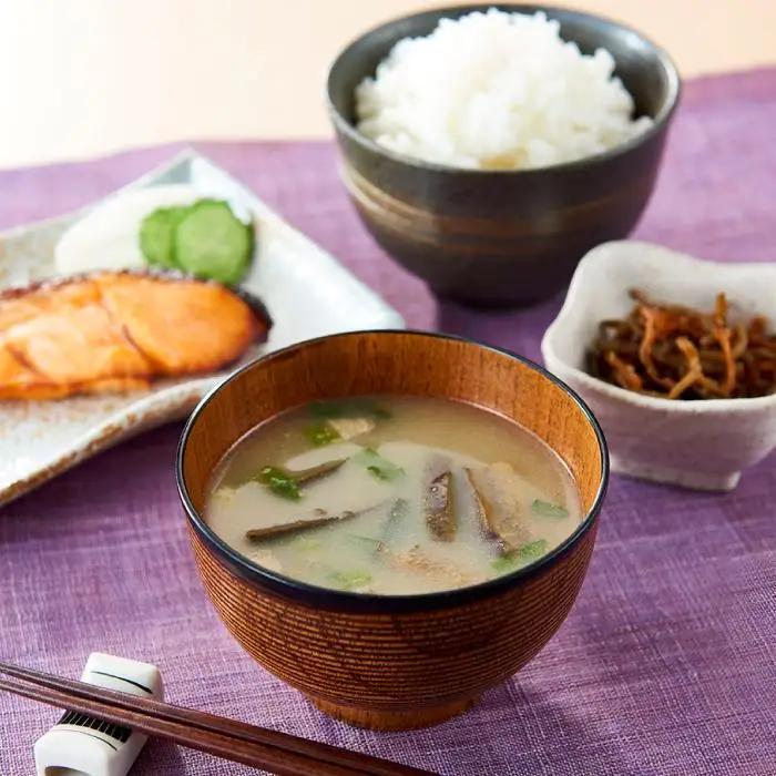 糀からの贈り物・フリーズドライぜいたくみそ汁 60食 おまとめセット(なす10食 3BOX・ほうれん草10食 3BOX)