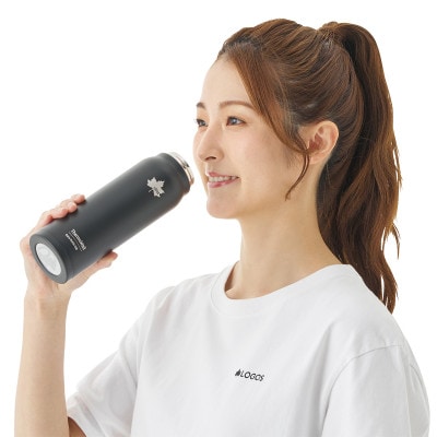 TW 真空断熱 キャリーボトル BK 500ml 保冷対応のステンレスボトル 81286071【1745029】