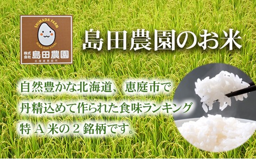「たつやのななつぼし・ゆめぴりか」 10kg（各5kg）