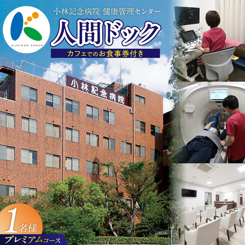 【ふるさと納税】小林記念病院 人間ドック プレミアムコース 利用券 1名様分 CT検査 骨密度 脳ドック 健診 健康診断 健康 脳 内臓 骨 脳疾患 生活習慣病 券 チケット ギフト用 贈り物 愛知県 碧南市 送料無料