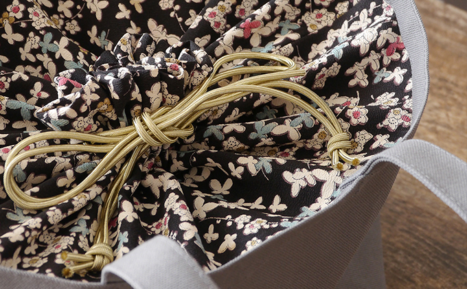 思い出と共にオーダートートバッグB（ネイビー）