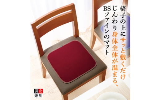 BSファインマット ワインレッド フリーサイズ【1642865】