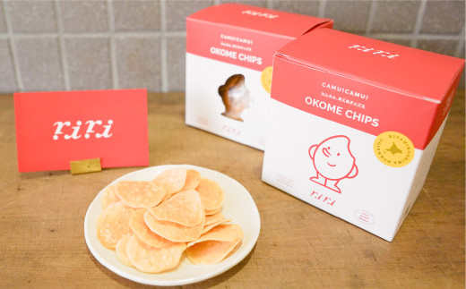 【1ヶ月毎6回定期便】 カムカムおこめチップス（しお） ボックスタイプ 計12個 （2個×6回） お菓子 スナック菓子