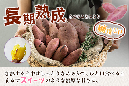 長期熟成 紅はるか 計3kg 宮崎県都城市産 さつまいも サツマイモ