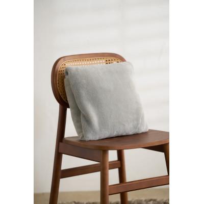 ふるさと納税 泉大津市 クッションブランケット(グレー)