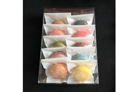 マカロン 冷蔵 詰め合わせ 10個 食べ比べ [プチ・トリフ山屋 北海道 砂川市 12260390] 菓子 焼菓子 お菓子 おかし スイーツ かわいい 可愛い カワイイ